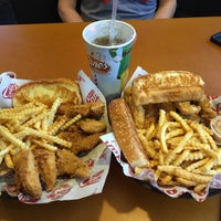 Photo taken at Raising Cane&amp;#39;s Chicken Fingers by Vincent W. on 12/20/2015