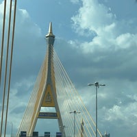 Photo taken at Bhumibol 1 Bridge by Siwapon L. on 8/28/2023