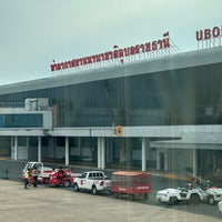 Photo taken at Ubon Ratchathani International Airport (UBP) by Siwapon L. on 10/24/2023