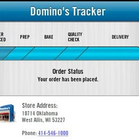 Photo taken at Domino&amp;#39;s Pizza by Stephanie A. on 11/26/2012