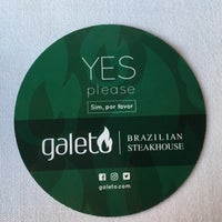 Снимок сделан в Galeto Brazilian Steakhouse пользователем Jessica S. 10/22/2018