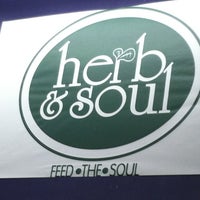 Photo taken at Herb &amp;amp; Soul Cafe &amp;amp; Lounge by Kirsty C. on 2/22/2013