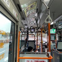 Photo taken at Toyosu Sta. Bus Stop by Jiro Y. on 2/20/2022