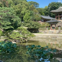 Photo taken at Huwon, Secret Garden by Chloe on 9/6/2023