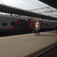 Photo taken at Поезд № 763 «Сапсан» Санкт-Петербург — Москва by Майя М. on 5/1/2015