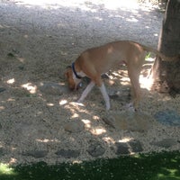 Photo taken at Enchanted Forest Dog Park by Michael H. on 7/18/2013