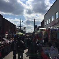 Photo taken at Walthamstow Market by Miwa N. on 5/14/2016