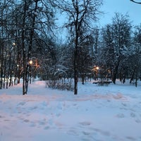 Photo taken at Парк «Новые Черёмушки» by Alexton on 2/11/2018