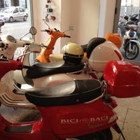 Photo taken at Bici Baci Motorbike Rental by Furkan Y. on 11/30/2012