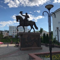 Photo taken at Памятник Альгерду by Алла Р. on 6/17/2017