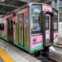 Photo taken at Aoimori Hachinohe Station by uhfx . on 8/18/2023