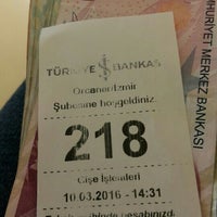 Photo taken at Türkiye İş Bankası by Gunnur G. on 3/10/2016