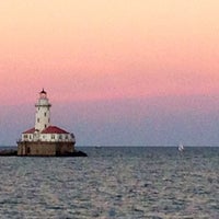 Photo taken at Chicago Harbor Lighthouse by Ruby J. on 9/28/2013