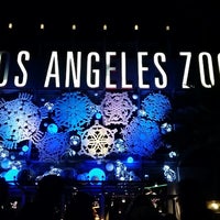 Photo taken at Los Angeles Zoo Lights by Milvia R. on 12/28/2014