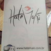 Photo prise au Hatemaki - Restaurante Japonea par Felipe F. le12/1/2012