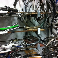 Photo taken at Ohio City Bicycle Co-op by Jef J. on 2/2/2013