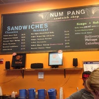 Photo taken at Num Pang Sandwich Shop by Eric B. on 5/23/2013