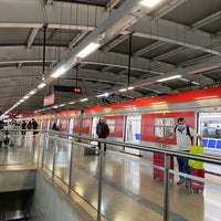Photo taken at Estação Aeroporto-Guarulhos (CPTM) by Kaueh S. on 10/28/2021