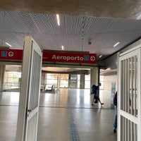 Photo taken at Estação Aeroporto-Guarulhos (CPTM) by Kaueh S. on 4/13/2022
