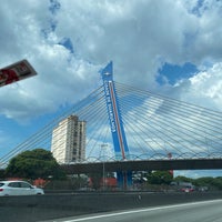 Photo taken at Viaduto Cidade de Guarulhos by Kaueh S. on 11/29/2020