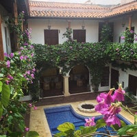 Снимок сделан в Casa del Arzobispado Hotel Cartagena de Indias пользователем Justin K. 5/23/2015