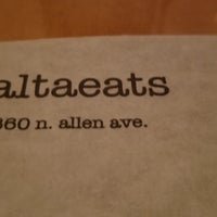 Photo taken at altaeats by Chris A. on 11/15/2019