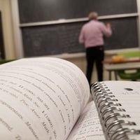 Photo taken at UCLA Mathematical Sciences Building by Chris A. on 3/6/2019