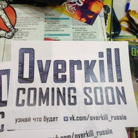 Photo taken at Overkill Ked Shop by Alexander on 6/12/2013