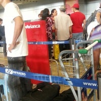 Photo taken at Check-in Avianca by Marcelo S. on 11/10/2012