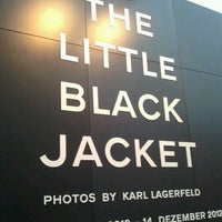 Photo taken at The Little Black Jacket Exhibition by Theodora v. on 12/4/2012