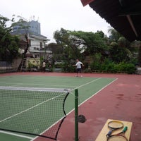 Photo taken at Lapangan Tennis Tunjung by Drew B. on 3/26/2014
