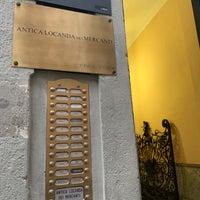 Photo taken at Antica Locanda Dei Mercanti Hotel Milan by Pam G. on 11/18/2019