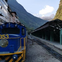 Photo taken at PeruRail - Machu Picchu Station by Danny P. on 8/10/2019