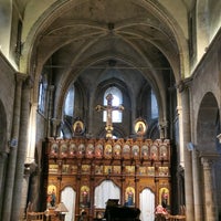 Photo taken at Église Saint-Julien-Le-Pauvre by Danny P. on 7/5/2021