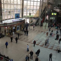 Photo taken at Minsk Railway Station by Tatiana K. on 5/4/2013
