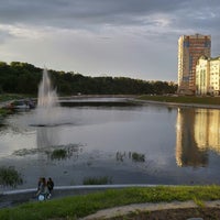 Photo taken at Стрелка Оки и Орлика by Aleksander P. on 7/8/2017