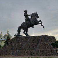 Photo taken at Памятник Ермолову by Aleksander P. on 6/29/2018