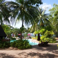 Photo taken at Mutiara Burau Bay Beach Resort by Ott V. on 12/26/2012
