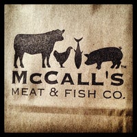 Photo taken at McCall&amp;#39;s Meat &amp;amp; Fish Company by Joel D. on 12/30/2012