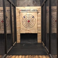 Photo taken at Dueling Axes by Jamie N. on 12/16/2018