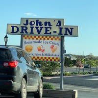 Photo taken at John&amp;#39;s Drive-In by Didi M. on 5/12/2021