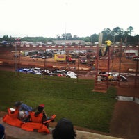Photo taken at Dixie Speedway Home of the Champions by Trent M. on 6/2/2013