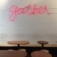Photo taken at Gather by Lauren J. on 1/23/2016