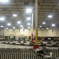 Photo taken at Fast Lap Indoor Kart Racing by Earl M. on 12/19/2012