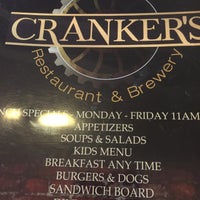 Photo taken at Cranker&#39;s Restaurant &amp; Brewery - Mount Pleasant by jeffy a. on 10/15/2015