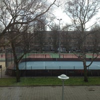 Photo taken at TennisVerenigingRivierenbuurt by Hen s. on 4/13/2013