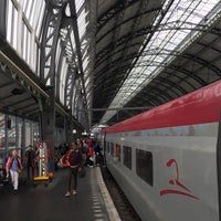 Photo taken at Thalys Amsterdam Centraal - Paris Nord by Hen s. on 5/17/2019