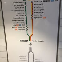 Photo taken at Metrostation Van der Madeweg by Hen s. on 11/1/2018