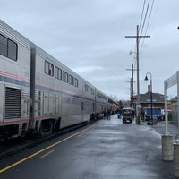 Photo taken at Amtrak Station (EUG) by Chris G. on 12/26/2018