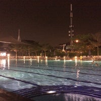 Photo taken at PIK FIT Club House swimming pool by InTan on 2/28/2015